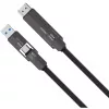 USB4 HDMI cable 4smarts ComboCord 240W 1.5 m – USB4 to HDMI, 240W power delivery, 1.5m length