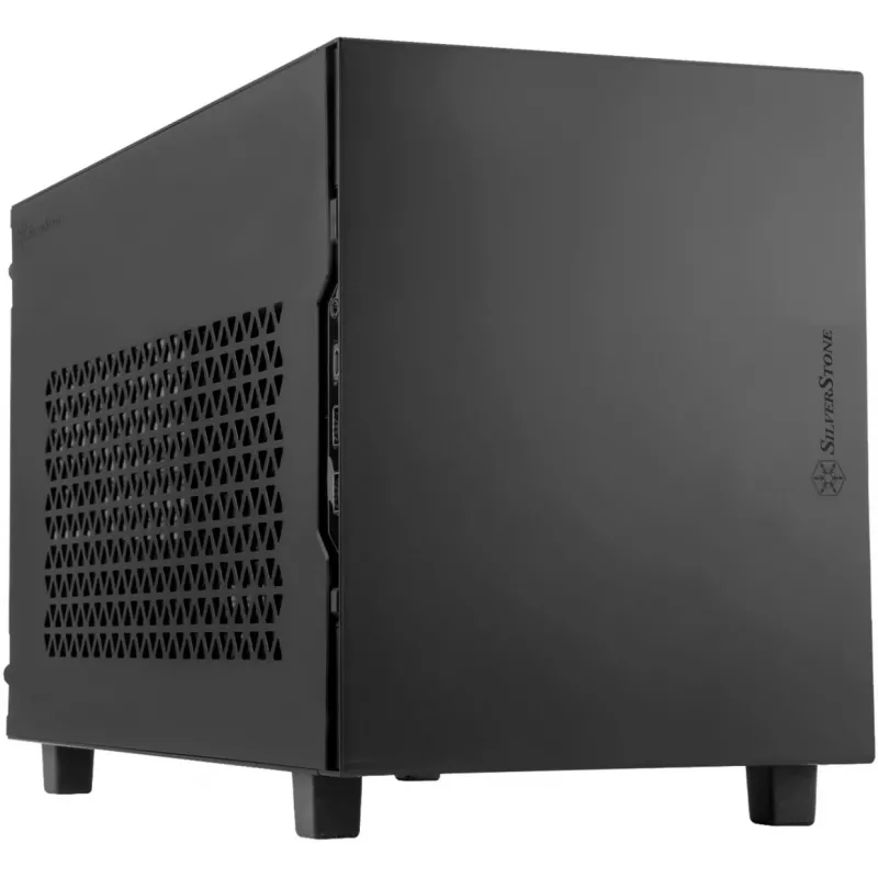 SilverStone SUGO SG15B - Cube - Mini-DTX - no power supply (ATX / PS/2)