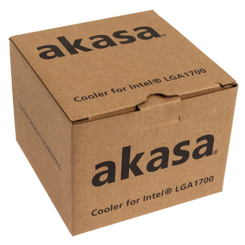 Heatsink/Radiator Akasa AK-CC6603EP01 9.5 cm Aluminium Black