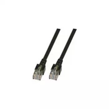 EFB-Elektronik RJ45 Patch Cable Cat.5e SF/UTP PVC CCA black 5m Manufacturer: EFB Elektronik (K5456.5)