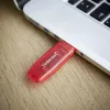 USB flash drive Intenso 128 GB USB Type-A 2.0 Red Transparent