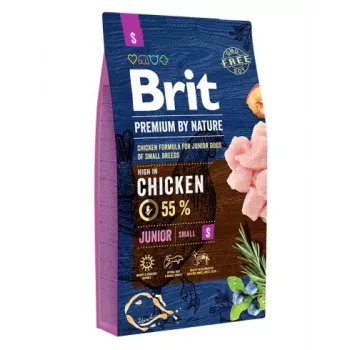 Dry dog food Brit Premium by Nature Adult Sensitive Lamb and Rice 8 kg — 26% protein, 13% fat, grain-free options