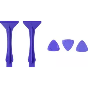 Opening tool set Basetech 1550666 — 5-piece plastic pry tools for device and panel disassembly