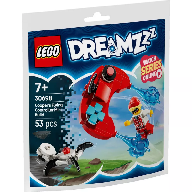 Construction toy LEGO Mini model Cooper's Flying Controller 30698 – small display build
