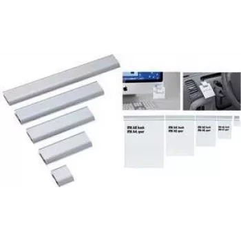 Maul Paper Clamp Rail 6246408 DIN A4 Aluminium matte Silver