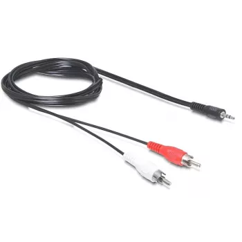Audio Cable 3.5mm/2 x RCA DeLOCK 84212