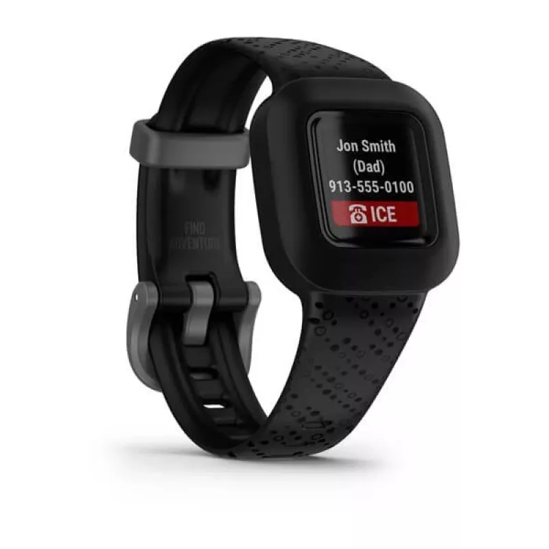 Garmin Vivofit Jr. 3 MIP Wristband activity tracker 1.4 cm (0.55) Black