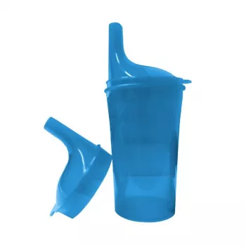 Safety cup for eating and drinking - Blue