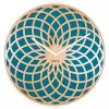 NeXtime klok 3150tq Sun Small, Ø35 cm, Wall, Turqoise