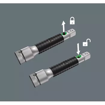 Wera 05003531001 ratchet wrench spare part 1/4 square sockets with ball lock