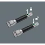 Wera 05003531001 ratchet wrench spare part 1/4 square sockets with ball lock