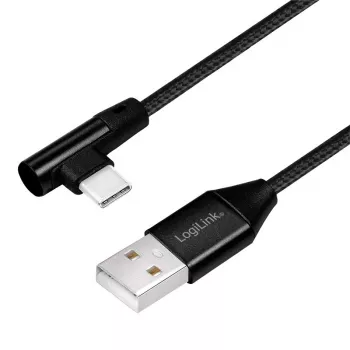 LogiLink CU0137 USB Cable USB 2.0 0.3 M USB a USB C Black