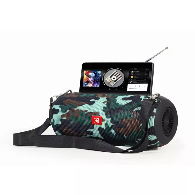 Portable Speaker Gembird SPK-BT-17-CM Camouflage