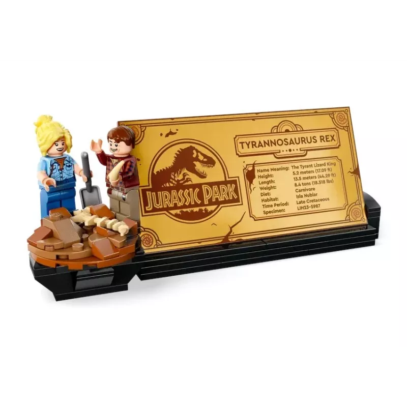 LEGO Dinosaur Skeletons Tyrannosaurus 76968 construction set – buildable T. rex skeleton model