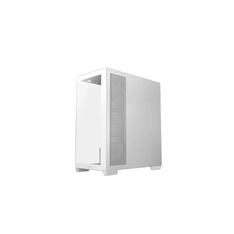 PC Case DeepCool CG580 4F V2 Midi Tower White — ATX, tempered glass, 3x120mm side fans, 360mm side radiator support