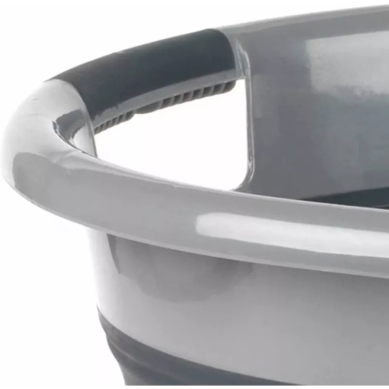 Laundry basket Russell Hobbs LA053879GRYFEU7 27L collapsible