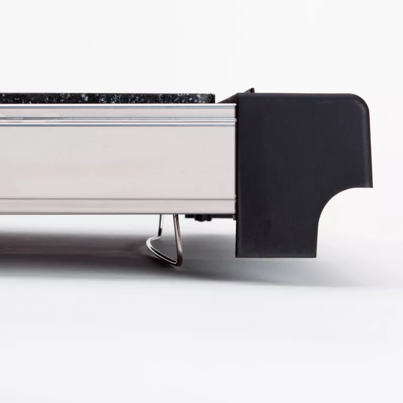 Contact grill Jata JEGR3000 — rectangular 480×320 mm, 2700 W, touch controls, black