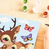 Paint-by-number kit Ravensburger CreArt Happy Deer — numbered canvas painting set