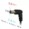 Power adapter/inverter Akyga AK-ND-04 for laptops, indoor 90 W, input 100–250 V, black