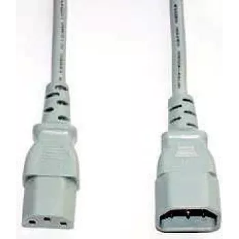 Power Cable e+p SW 13 2m C14 Coupler CEE7/14