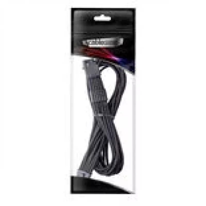 CableMod Universal Pro ModMesh 16-Pin to 16-Pin Cable, Sleeved, StealthSense - black, 60 cm
