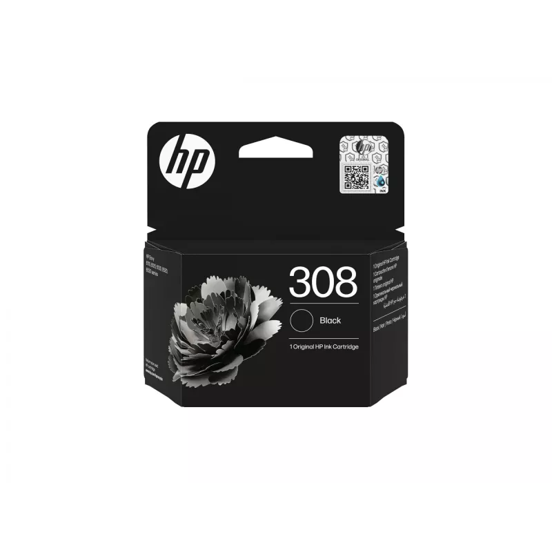 HP 308 Black Original Ink Cartridge