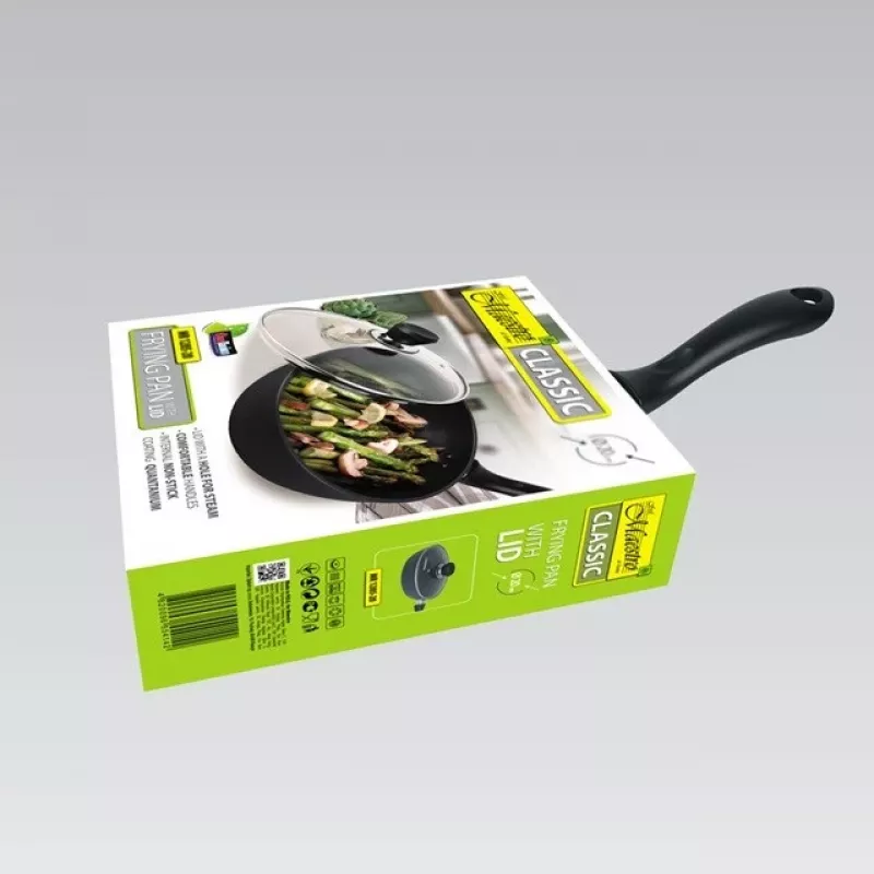 Maestro MR-1205-28 Frying pan with lid, 28 cm, black