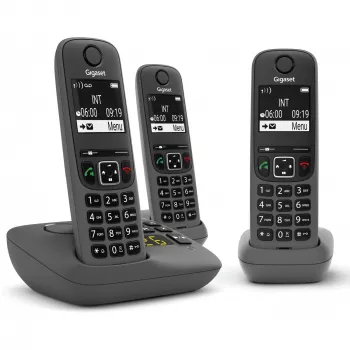 Analog/DECT telephone Gigaset AE690A Caller ID Wireless 3 handsets