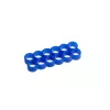 E22 12-Slot Stealth cable comb - Blue
