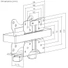 Mini computer mount MC-115W