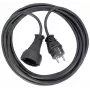 Power extension cable 25 m, 1 AC outlet, Indoor, Black, model 1165480