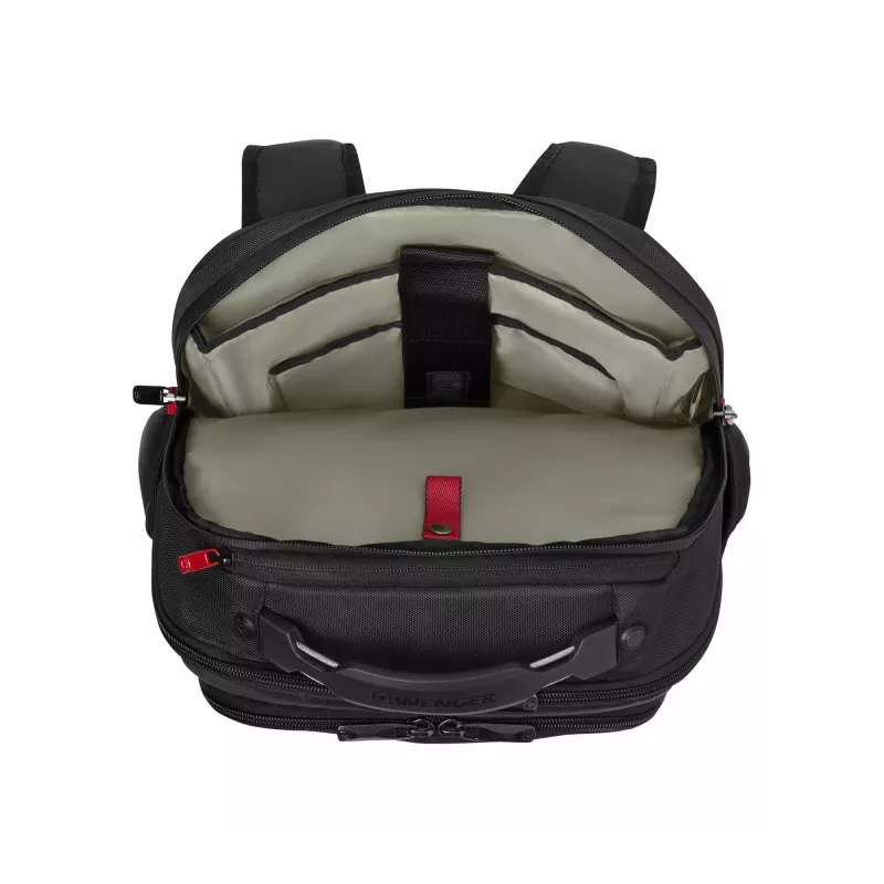 Casual backpack Wenger SwissGear Altair Black Polyester PVC 79% recycled