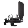 Microphone mount RODE RM3 adjustable durable swivel arm — studio and broadcast mounting solution