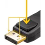 Goobay 64849 DisplayPort-Cable 1 m Black (64849)