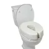 Soft raised toilet seat, 5 cm