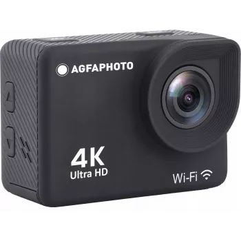 AgfaPhoto Action Cam Action Cam 4K, waterproof, Wi-Fi, slow motion/time lapse (AC9000BK)