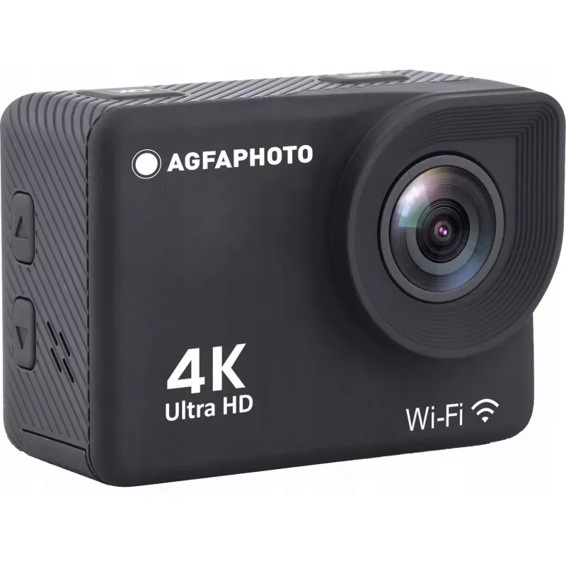 AgfaPhoto Action Cam Action Cam 4K, waterproof, Wi-Fi, slow motion/time lapse (AC9000BK)