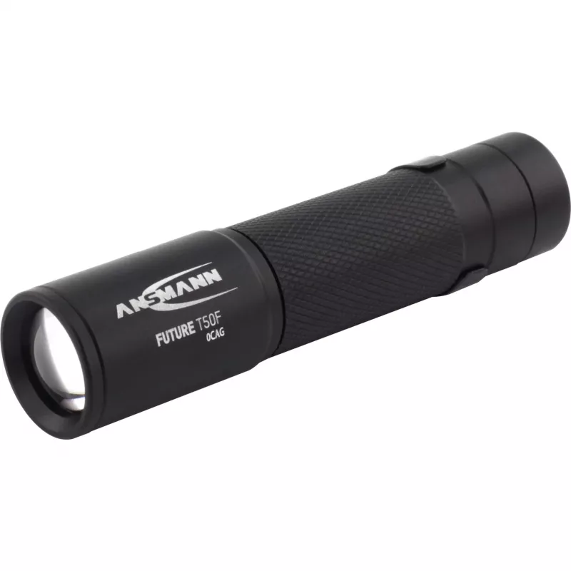 Ansmann 1600-0159 - handheld flashlight - Black - Aluminium - LED - 1 lamps - 60 lm