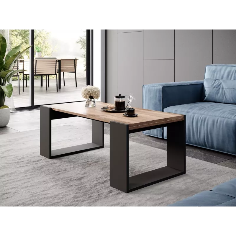 Cama Bench/table WOOD 120x54,5x46 oak wotan + anthracite