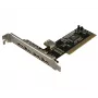 LogiLink PC0028 USB 2.0 PCI Card, 4 External + 1 Internal Port