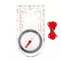 Handheld map compass Helikon Scout Mk2 Acrylic Blend — liquid-filled, scales 1:25k/1:24k/1:50k/1:62.5k, backlight, ruler, 10 mm depth