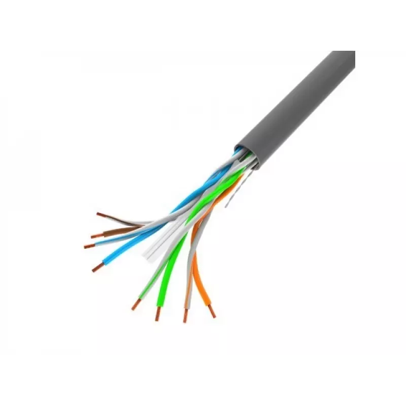Lanberg LCU6-10CC-0100-S networking cable Grey 100 m U/UTP (UTP)