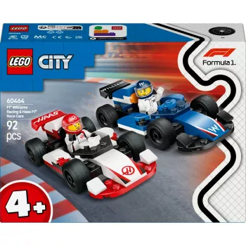 LEGO CITY 60464 F1 - Williams Racing & Haas F1 Race Cars