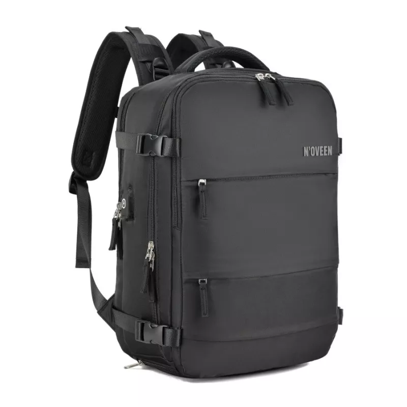 Backpack NOVEEN CTB400 unisex 25 L, polyester, 40×25×20 cm, black