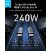 Anker Innovations Prime USB-C to Cable 90cm 240W Upcycled-Braided - Cable - Digital/Data (A88E2011)