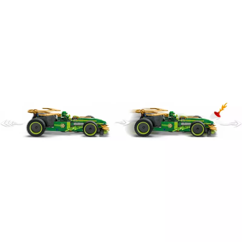 LEGO building set NINJAGO Lloyd's Action Speedster 71828, 181 pieces, 2 minifigures, age 7+