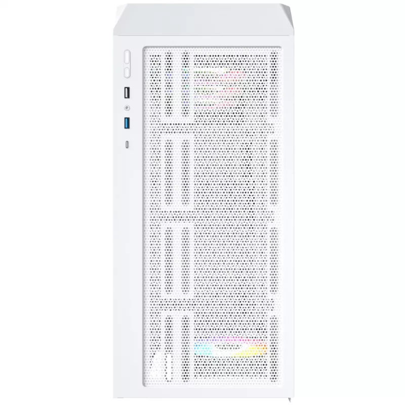 PC Case Montech X5 Midi Tower White ATX 3x140mm Fans