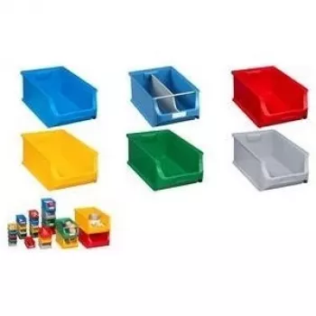 Plastic storage bin allit ProfiPlus Box 5 (size 5, polypropylene, red, load capacity 35 kg)