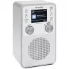 Digital radio TECHNISAT DigitRadio 317 White — FM and DAB+ reception, compact tabletop design