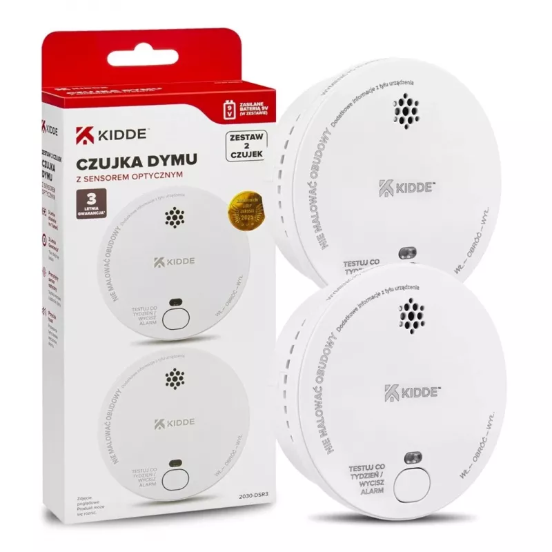 Two Smoke Detector Set 2030-DSR3 KIDDE